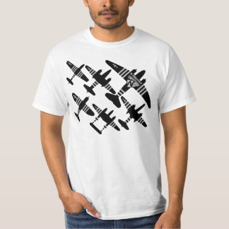 Warkitesの攻撃開始日の航空機 Tシャツ