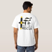 Warkitesの海空の救助PBY Tシャツ (裏面フル)