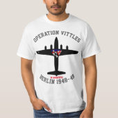 Warkites "操作Vittles" C-54 Skymaster Tシャツ (正面)