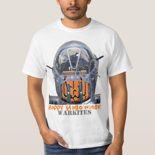 Warkites B-17幸せなHallowings Tシャツ (正面)