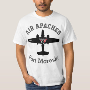 Warkites B-25J Mitchellの空気アパッシュ Tシャツ