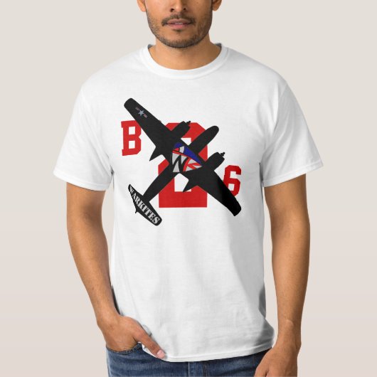 Warkites B-26の侵略者の朝鮮戦争 Tシャツ (正面)