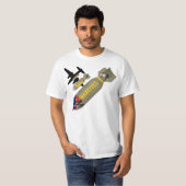 Warkites B-26の爆弾 Tシャツ (正面フル)