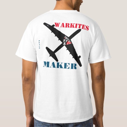 Warkites B-36の調印者の第2ワイシャツ Tシャツ (裏面)
