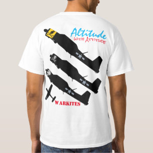 Warkites CJ6A "態度の高度" Tシャツ