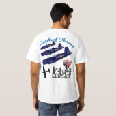 Warkites Corsair "Angels of Okinawa" Tシャツl Tシャツ (裏面フル)