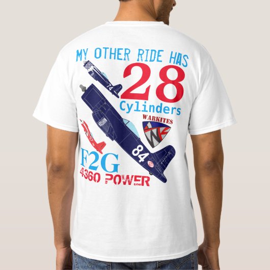 Warkites F2GコルセアTシャツ Tシャツ (裏面)