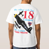 Warkites F4uの海賊 Tシャツ (裏面)