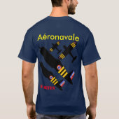 Warkites F4u-7の海賊 Tシャツ (裏面)