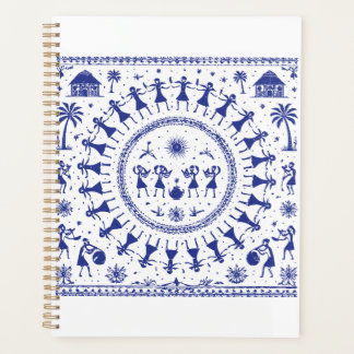 Warli Art Indian Tribal Illustration プランナー手帳