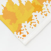 Warli painting - hand drawn traditional the ancien フリースブランケット (角)