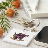 Warlock Dice Design キーホルダー (正面右)