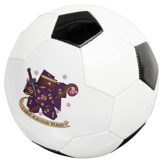 Warlock Dice Design サッカーボール (3/4)