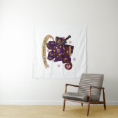 Warlock Dice Design タペストリー (インサイチュ(横))