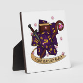 Warlock Dice Design フォトプラーク (正面)