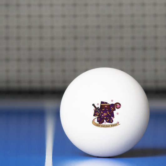 Warlock Dice Design 卓球ボール (ネット)