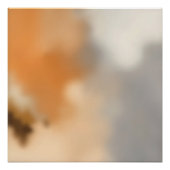 Warm Abstract Background ポスター (正面)