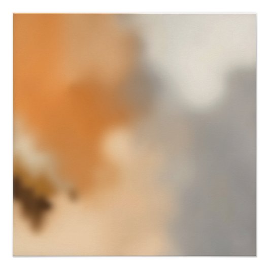 Warm Abstract Background ポスター (正面)