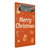 Warm Aesthetic Christmas Art – Cute Festive Icons  ミニクリップボード (アングル)