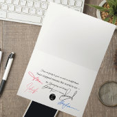 Warm Autumn Florals Happy Thanksgiving シーズンカード