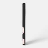 Warm by nature: Adorable Penguin with Playful Text Samsung Galaxyケース (左側面)