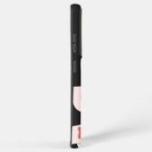 Warm by nature: Adorable Penguin with Playful Text Samsung Galaxyケース (右側面)