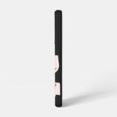 Warm by nature: Adorable Penguin with Playful Text Samsung Galaxyケース (左側面)