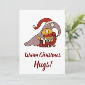 Warm Christmas Hugs シーズンカード (スタンド正面)