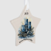 "Warm Christmas Wishes" オーナメント (正面)