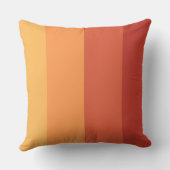 Warm colors - retro shades stripes クッション (裏面)