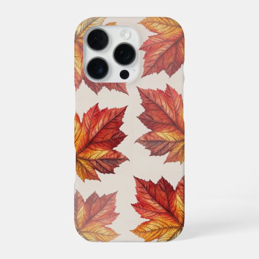 Warm & Cozy Autumn Phone Case iPhoneケース (裏面)
