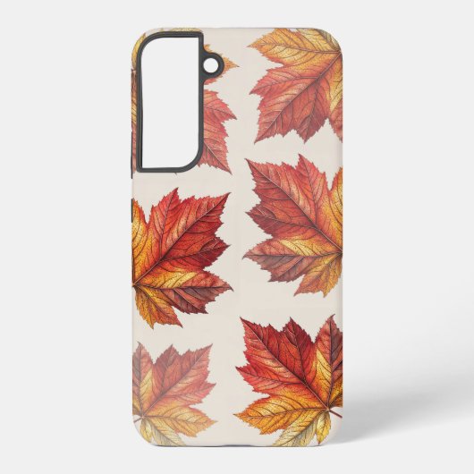 Warm & Cozy Autumn Phone Case Samsung Galaxyケース (裏面)