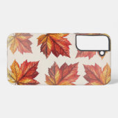 Warm & Cozy Autumn Phone Case Samsung Galaxyケース (裏面横)