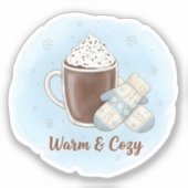 Warm & Cozy Christmas シール (正面)