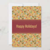 Warm & Cozy Christmas Card シーズンカード (正面)