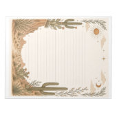 Warm Desert ノートパッド (正面)