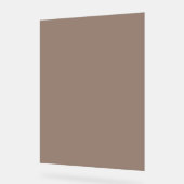 Warm Dusty Rose Background – Wedding Design アクリルサイン (傾斜)