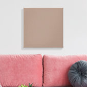 Warm Dusty Rose Background – Wedding Design キャンバスプリント (インサイチュ (リビング))