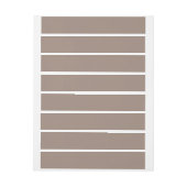 Warm Dusty Rose Background – Wedding Design ラップアラウンドラベル (シート)