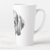 Warm Eyes in Harvest Glow カフェラテマグ (右)