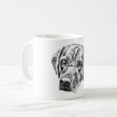 Warm Eyes in Harvest Glow コーヒーマグカップ (正面左)