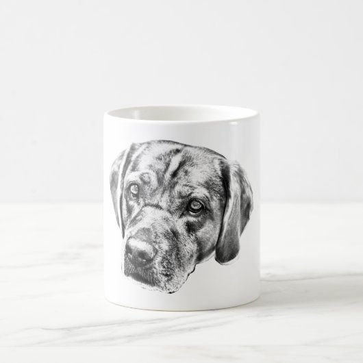 Warm Eyes in Harvest Glow コーヒーマグカップ (中央)