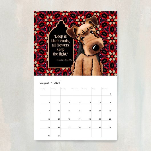 Warm Fuzzies DOG LOVER Calendar カレンダー