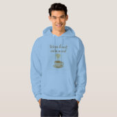Warm Heart Calm Mind Cozy Hoodie パーカ (正面フル)