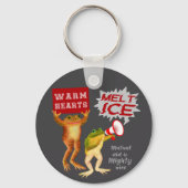 Warm Hearts Melt Ice キーホルダー (裏面)