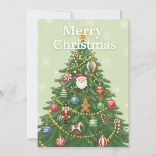 Warm Holiday Party Invitation 招待状 (正面)