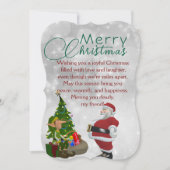 Warm Holiday Wishes from Afar サンキューカード (正面)