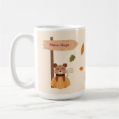 Warm Hugs – 森の動物たちと過ごす温かな秋 コーヒーマグカップ (左)