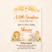 Warm Jungle Explorer Sun Aesthetic チラシ