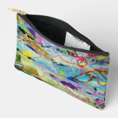 Warm Layers by Lydia's Art Sangria アクセサリーポーチ (見開き)